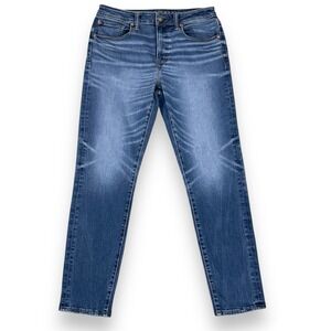 American Eagle Jeans Men 31x32 (ACTUAL 31x29.5) Blue Athletic Fit Airflex+